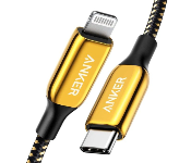 Anker Golden Age Of C To Lightning  Charging Cable For iPhone  - Similar Product Imag - ID 139659