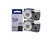 Casio Compatible Label Tape 24MM Black on white  - Similar Product Imag - ID 139846