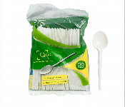 Plastic Spoon White Q Pac 50 Piece Package  - Similar Product Imag - ID 140188