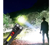 Usb Rechargeable Flashlight Outdoor Waterproof Fishing Light L822  - Similar Product Imag - ID 140263