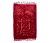 NPM1001 Luxurious Velvet Prayer Mat 70cmx110cm Thick Padding NonSlip Backing Fringes Multiple Colors  - Similar Product Imag - ID 140272