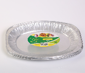 Q PAC ALUMINIUM PLATTERS 6550 1 X 5 PCS SILVER  - Similar Product Imag - ID 140297