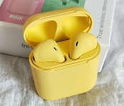 inPods 12 Twin Bluetooth Headset Yellow with Slight Scratch SC001  - Similar Product Imag - ID 140306