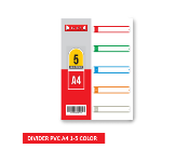 Divider A4 Pvc 1 to 5 Color Number Ts Cs7005  Trios  - Similar Product Imag - ID 141227