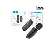 Hoco L15 Lightning Crystal Lavalier Wireless Digital Microphone Black  - Similar Product Imag - ID 141362