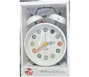 Zhong Yi Xuan SA080KT TwinBell Small Alarm Clock LoudBell White  - Similar Product Imag - ID 141397