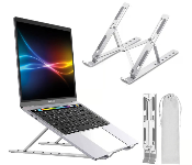 I smart Foldable Aluminum Laptop Stand Silver  - Similar Product Imag - ID 141418