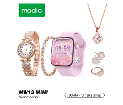 Modio MW13 Mini Smart Watch 5 In 1 Diamond Jewellery  - Similar Product Imag - ID 141430