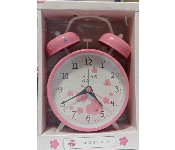 Zhong Yi Xuan SA011RK Twin Bell Alarm Clock Loud Bell Pink  - Similar Product Imag - ID 141452