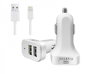 EARLDOM 2.4A 2 CAR USB IPHONE FAST CHARGER  - Similar Product Imag - ID 141478