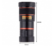 Universal 8 18x Zoom Optical Telescope Lens For Smartphones Black Refurbished SC002  - Similar Product Imag - ID 141487