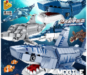 Rare Sea Creatures 2 In 1 Mobile Transformers Team Collection A B C D  - Similar Product Imag - ID 141644