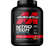 MuscleTech NitroTech Whey Protein 4lbs Milk Chocolate  - Similar Product Imag - ID 141672