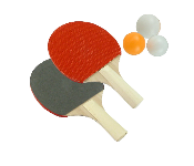 Table Tennis Bat with Three Balls High Quality  - Similar Product Imag - ID 141918