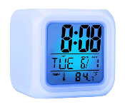 Digital Alaram Clock With Rainbow Option  - Similar Product Imag - ID 141959