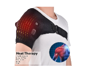 Best Selling in Beauty and Health For Heated Shoulder Brace Shoulder Heating Pad 3 Heat Settings With Hot Cold Therapy - ID 141997