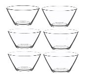 Lav LV VEG267F Vega Glass Serving Bowl 345cc 6 Pieces Set  - Similar Product Imag - ID 45987