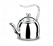 Korkmaz KO A053 Stainless Steel Droppa Tea Pot 2.0 Litre  - Similar Product Imag - ID 46784