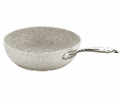 Korkmaz KO A1267 Granita Wok 28 x 8.5cm Beige 4.5 Litre  - Similar Product Imag - ID 46829