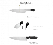 Pirge PG 38104 BK Ecco Butcher Knife 21 cm Black Ergonomic Plastic Handle Design  - Similar Product Imag - ID 64992