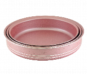 Avci Home Maker G ROT3 PN. Granitec 3 Pieces Round Tray Set Pink  - Similar Product Imag - ID 66244