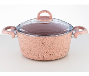 Avci Home Maker Granitec Pink Casserole 28 cm  - Similar Product Imag - ID 7142137