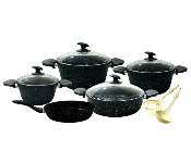 Avci Home Maker Granitec Gray 11 Pieces Cookware Set  - Similar Product Imag - ID 7142194