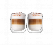 Avci Home Maker ADW7310 Borosilicate Double Wall Glass Cup 100ml 2 Piece Set  - Similar Product Imag - ID 7142284