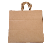 Q PAC Kraft Paper Carry Bag ONE Packet 10 pcs  - Similar Product Imag - ID 7142371