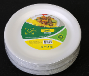 Q PAC FOAM ROUND PLATE 10 INCH 25 PCS PAC  - Similar Product Imag - ID 7142400