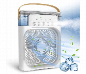 Mini Evaporative Air Cooler With 7 Colors LED Light Timer 3 Wind Speeds  - Similar Product Imag - ID 7142565