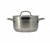 Alfa AL2022 Casserole 22 x 12cm Stainless Steel 4.5 Litre  - Similar Product Imag - ID 7142596