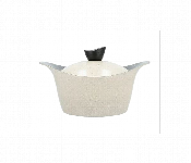 Badreig Lahoya BD CR 20 BE Beige Casserole 20cm 2.4 Litre Granite  - Similar Product Imag - ID 7142615