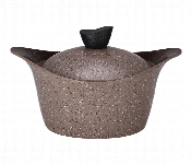 Badreig Lahoya BD CR 26 CH Chocolate Casserole 26cm 5.4 Litre Granite  - Similar Product Imag - ID 7142639