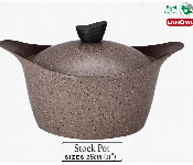 Badreig Lahoya BD CR 28 CH Chocolate Casserole 28cm 6.15 Litre Granite  - Similar Product Imag - ID 7142648