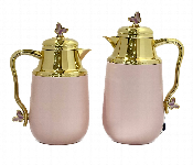 Avci Home Maker SW QBC PKG 0.7 Litre and 1.0 Litre QBC Deluxe Vacuum Flask 2 Pieces Set Pink Gold  - Similar Product Imag - ID 7142665