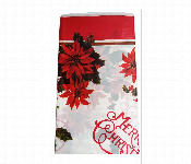 Christmas white Red Table Cover Front View - ID 7142740