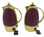 Avci Home Maker C SI LS DRDG 1 Litre Flask Dark Red with Gold Accents  - Similar Product Imag - ID 7142819