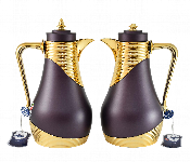 Avci Home Maker C SI RL MPPG Flask 1 and 1 Litre RL Matte Purple Gold 2 Pieces Set  - Similar Product Imag - ID 7142899