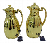 Avci Home Maker C SI GBL G Flask 0.75 and 1 Litre GBL Gold 2 Pieces Set Front View - ID 7142905