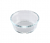 Avci Home Maker AV1 6384 0.65 Litre Fluted Round Bowl Front View - ID 7142909