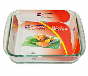 Avci Home Maker AV1 6222 1.8 Litre Square Glass Baking Dish Front View - ID 7142912