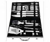 24Pcs BBQ Tools Set Portable Stainless Steel LX26  - Similar Product Imag - ID 7142936