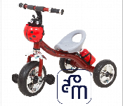 896 Bug Design Spider Patrol Kids Tricycle with Water Bottle and Storage Basket for 1.5 to 5 Years  - Similar Product Imag - ID 7142984