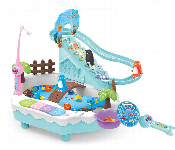 1567 8C 2In1 Lovely Fishing and Slide  - Similar Product Imag - ID 7142989