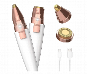 A02 A01 Eyebrow Trimmer and Shaver Rose Gold and White SLR  - Similar Product Imag - ID 7143030