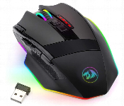 Redragon M801P RGB Sniper Pro 2 in 1 RGB Wireless Gaming Mouse Black SLR  - Similar Product Imag - ID 7143065