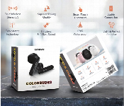 HiFuture Colorbuds 2 Bluetooth 5.3 Earphones Gym and Sport Smart Touch Earphones Soft Sound IPX5 Waterproof  - Similar Product Imag - ID 7143079