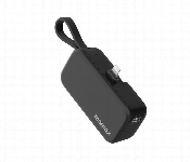 MOMAX 1 POWER MINI 5000mAh 3IN1 POWER BANK LIGHTNING PLUG BLACK  - Similar Product Imag - ID 7143100