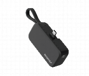 MOMAX 1 POWER MINI 5000mAh 3IN1 POWER BANK WITH USB C PLUG BLACK  - Similar Product Imag - ID 7143106